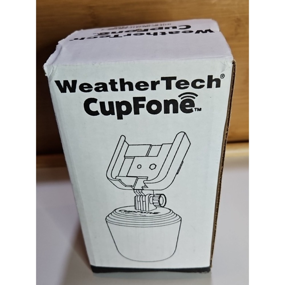 NIB WeatherTech CupFone Universal Adjustable Cup Holder Car Mount 8ACF1 NEW wBOX